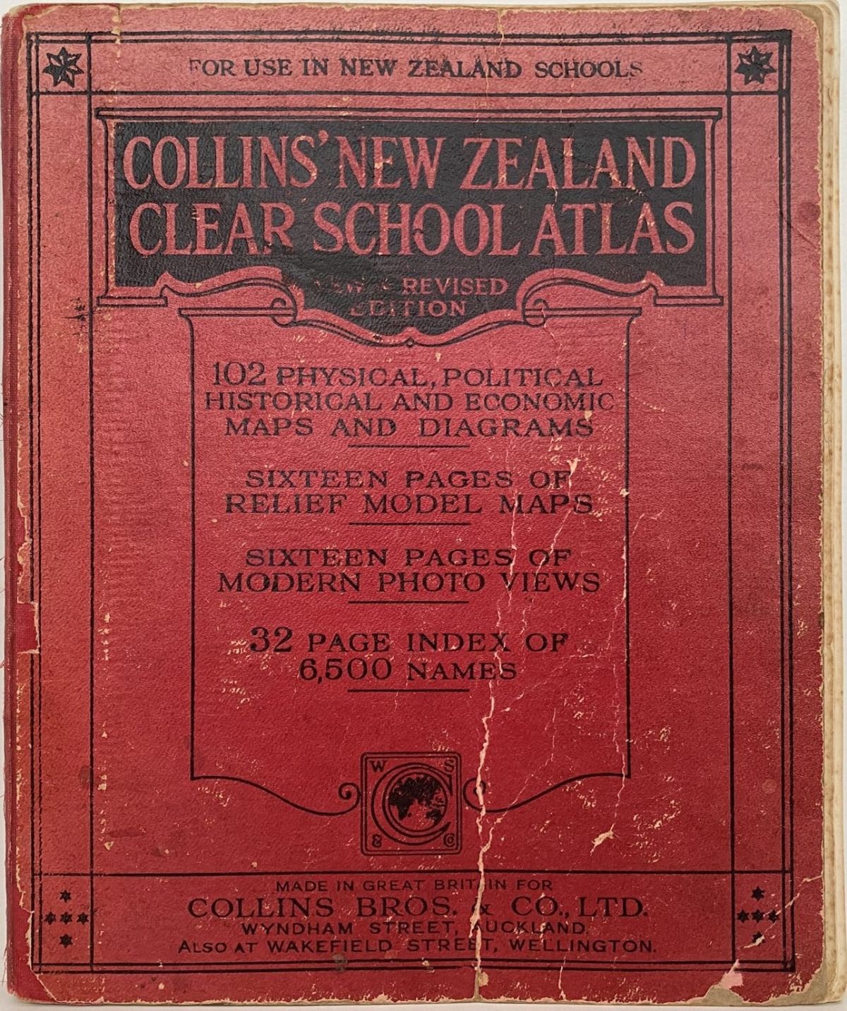 Collins' New Zealand Clear School Atlas