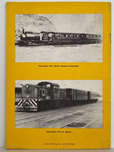 AUCKLAND TO ONEHUNGA: Railway Centennial 1873 to 1973