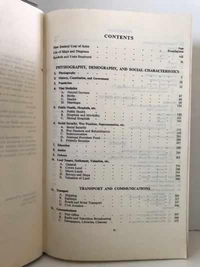 NEW ZEALAND OFFICIAL YEARBOOK 1965: 70th Issue