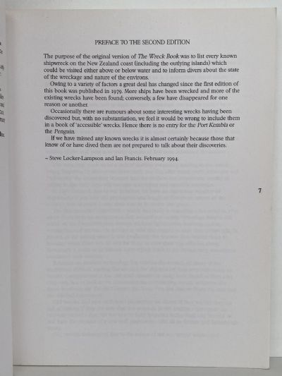 THE WRECK BOOK: Rediscovered New Zealand Shipwrecks