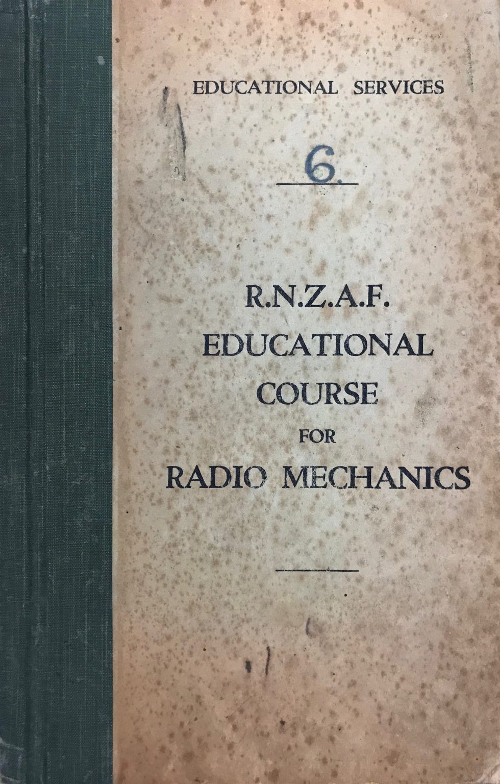 R.N.Z.A.F. EDUCATIONAL COURSE for RADIO MECHANICS