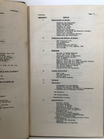 R.N.Z.A.F. EDUCATIONAL COURSE for RADIO MECHANICS