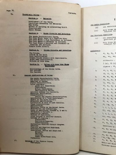 R.N.Z.A.F. EDUCATIONAL COURSE for RADIO MECHANICS