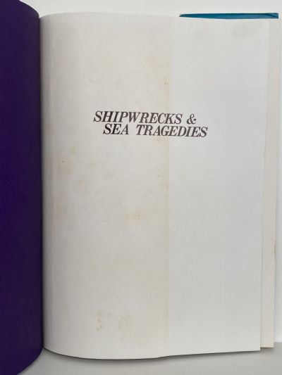 SHIPWRECKS AND SEA TRAGEDIES: Australian & New Zealand
