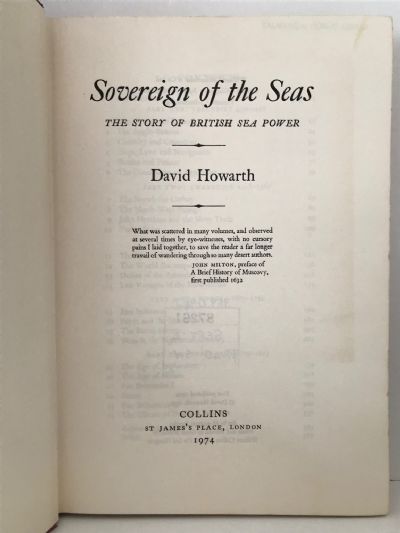 SOVEREIGN OF THE SEAS: The Story of British Sea Power