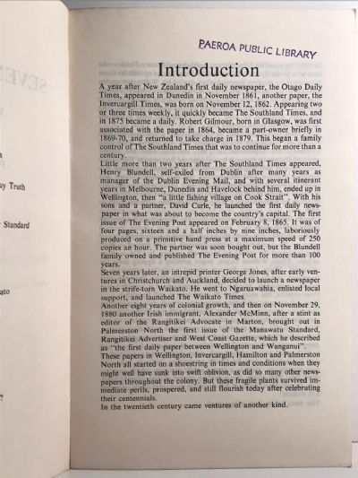 SEVEN DAYS A WEEK: The Story of Independent Newspapers