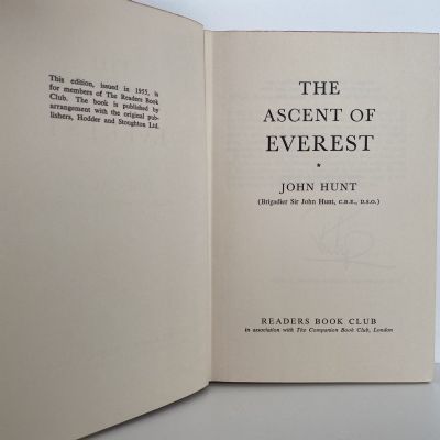 THE ASCENT OF EVEREST