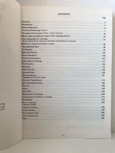 TAURANGA 1882-1982: The Centennial of Gazetting Tauranga as a Borough