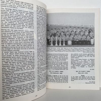 TAURANGA 1882-1982: The Centennial of Gazetting Tauranga as a Borough