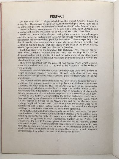 CONVICTS and COMMANDMENTS of NORFOLK ISLAND 1788-1855