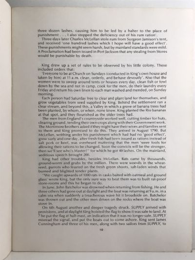 CONVICTS and COMMANDMENTS of NORFOLK ISLAND 1788-1855