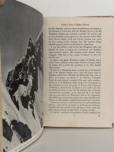 UNCLIMBED NEW ZEALAND: Alpine Travel in the Canterbury and Westland Ranges, Southern Alps