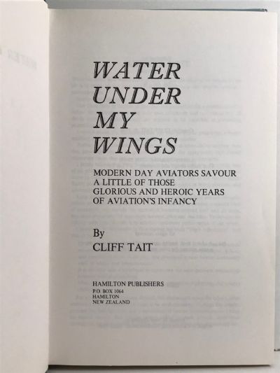 WATER UNDER MY WINGS