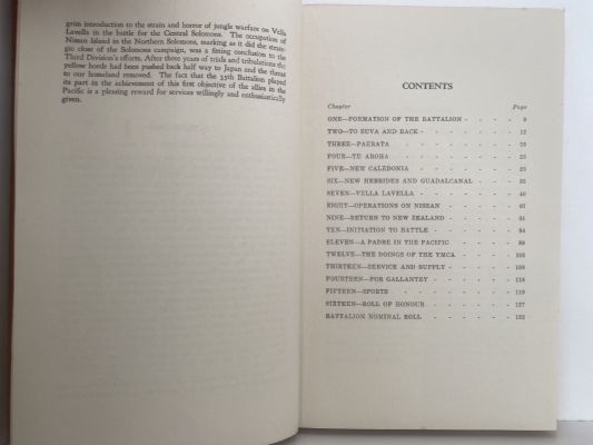 THE 35th BATTALION: Record of Service with the 3rd Division in the Pacific