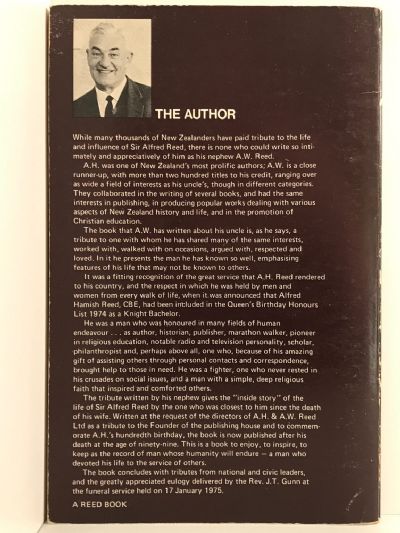 YOUNG KAURI 1875-1975: Personal Recollections of Sir Alfred Hamish Reed