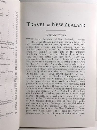 TRAVEL IN NEW ZEALAND: The Island Dominion - Its Life and Scenery Pleasure Routes and Sport 