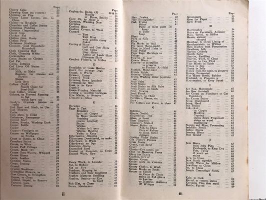 AUNT DAISY'S New Book of Handy Hints 1940s