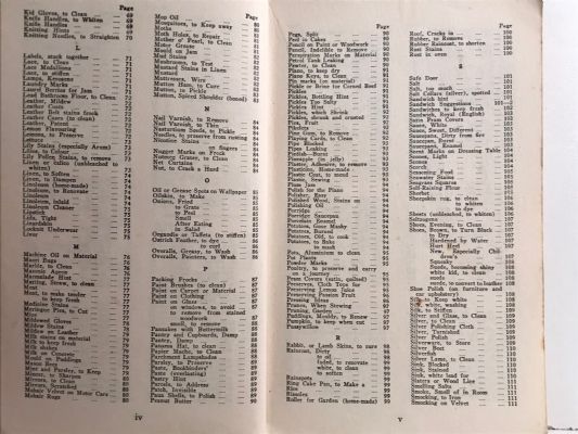 AUNT DAISY'S New Book of Handy Hints 1940s