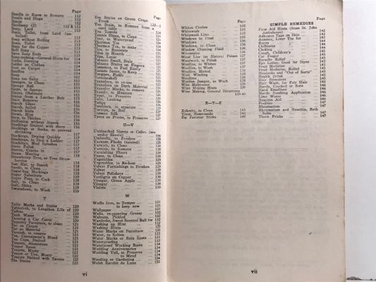 AUNT DAISY'S New Book of Handy Hints 1940s