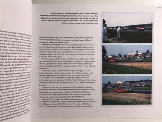 RACING MUSTANGS: An International Photographic History 1964-1986