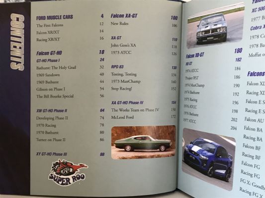 FORD FALCON: Commemorative Edition - The Great Years, The Great Cars
