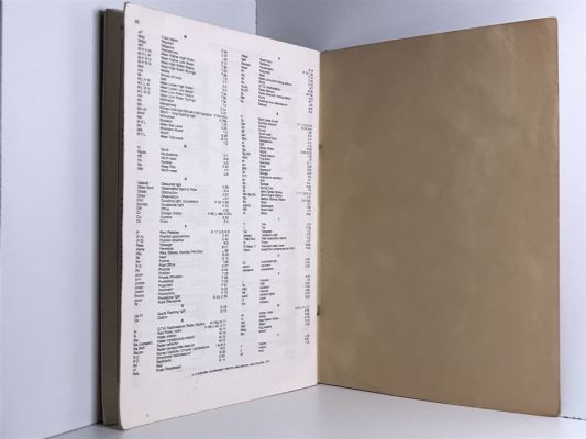 CHART CATALOGUE and INDEX: New Zealand Charts - ninth edition 1976