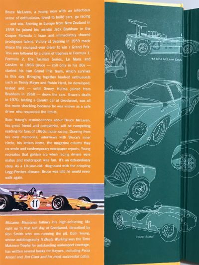MCLAREN MEMORIES A Biography of Bruce McLaren