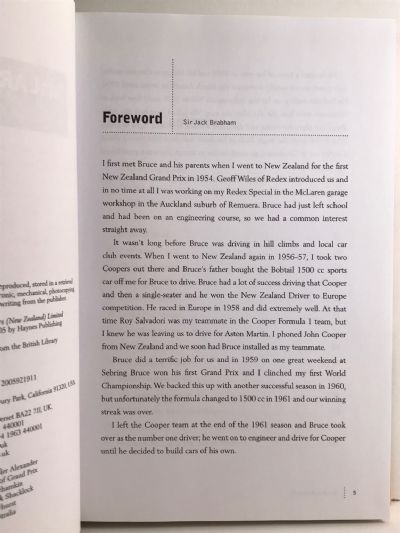 MCLAREN MEMORIES A Biography of Bruce McLaren