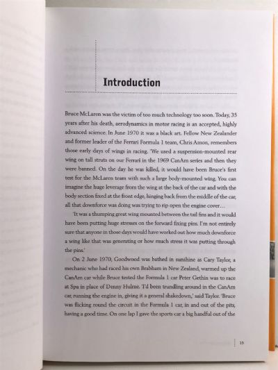 MCLAREN MEMORIES A Biography of Bruce McLaren