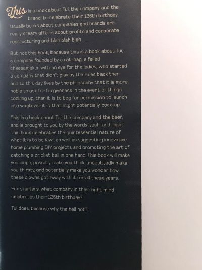 THE SPECTACULAR AND UTTERLY TRUE HISTORY OF TUI