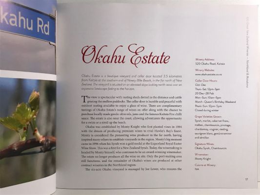 100 GREAT NEW ZEALAND WINERIES