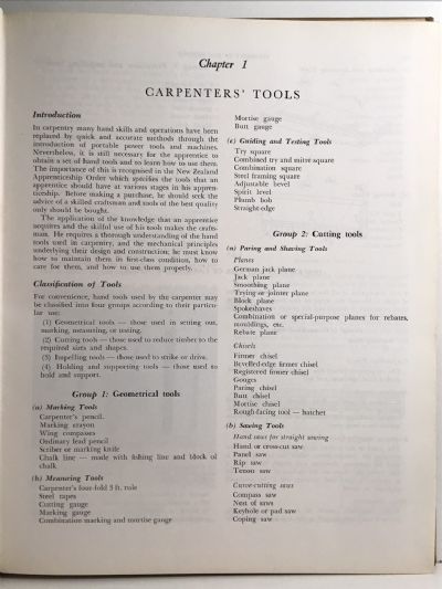 CARPENTRY IN NEW ZEALAND