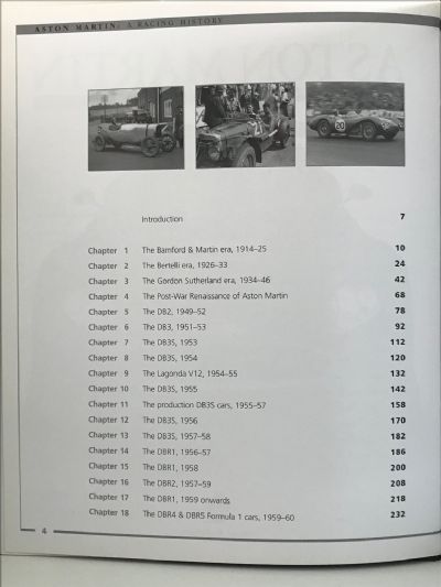 ASTON MARTIN: A Racing History