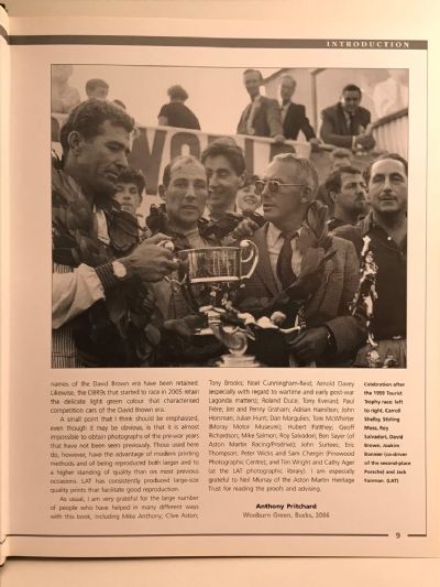 ASTON MARTIN: A Racing History