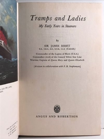TRAMPS AND LADIES: My Early Years In Steamers
