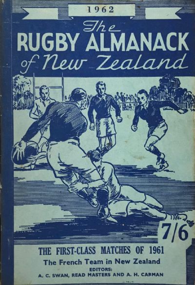 THE RUGBY ALMANACK of New Zealand 1962 