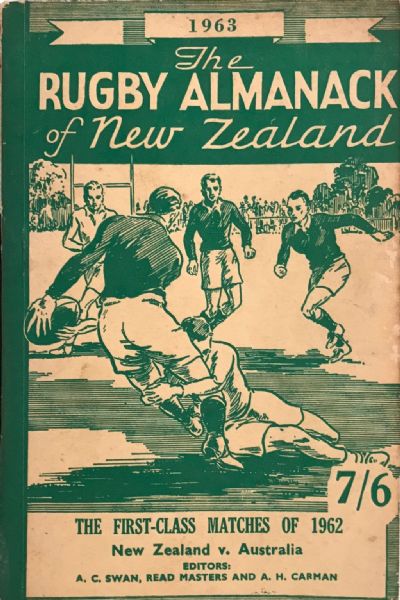 THE RUGBY ALMANACK of New Zealand 1963 