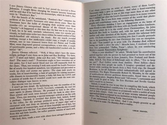 THE BOUNDARY BOOK: A Lord's Taverners' Miscellany of Cricket