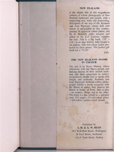 WHO'S WHO IN NEW ZEALAND: 8th fully revised edition 1964