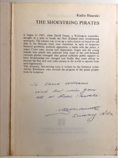THE SHOESTRING PIRATES: The Story of Radio Hauraki