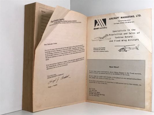 ROTOR ROSTER 1993: The Worldwide Reference Book of Civil Helicopters
