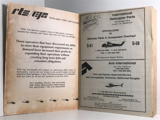 ROTOR ROSTER 1994: The Worldwide Reference Book of Civil Helicopters