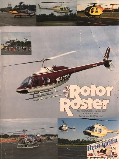 ROTOR ROSTER 1992: The Worldwide Reference Book of Civil Helicopters 