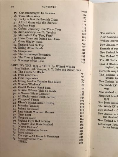 FIFTY YEARS OF THE ALL BLACKS: A Complete History 1905-1954