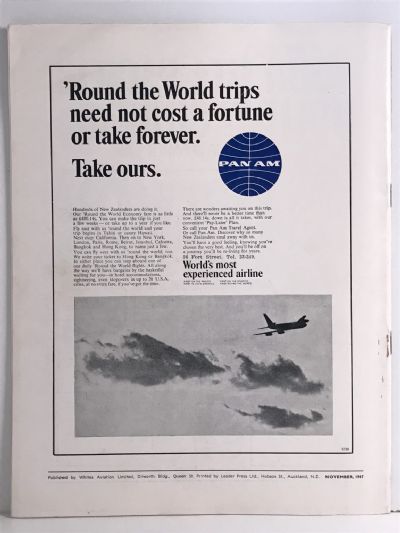 VINTAGE MAGAZINE: Whites Aviation Monthly - Vol. XXIII, No. 292 - 2 November 1967