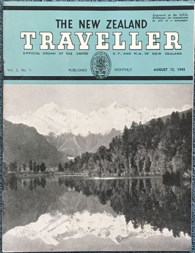 THE NEW ZEALAND TRAVELLER - Vol. 2, No. 1 - 15th August 1949 