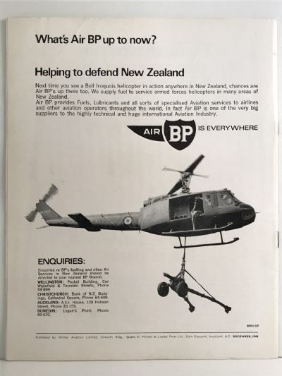 VINTAGE MAGAZINE: Whites Aviation Monthly - Vol. XXIV, No. 305 - 1st December 1968