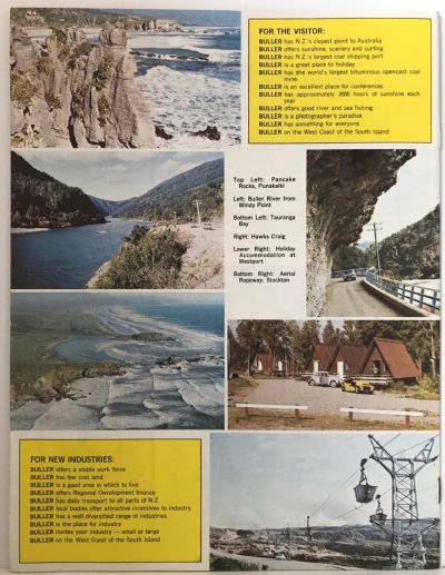 VINTAGE GUIDE: Buller The Holiday Centre - Visitors Guide 1960s