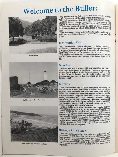 VINTAGE GUIDE: Buller The Holiday Centre - Visitors Guide 1960s