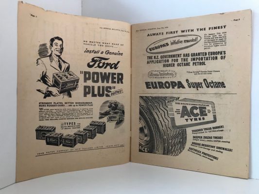AUTOMOBILE ASSOCIATION (Auckland) Inc Official Bulletin - Vol.15, No.7 June 1954